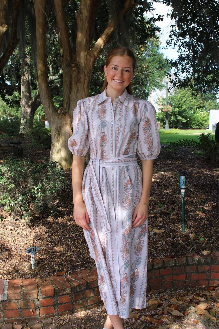 NEW MARIGOLD leila dress in paisley garden